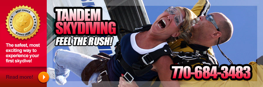Tandem Skydiving in Atlanta