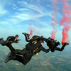 Skydiving Team using Smoke - Atlanta Skydiving